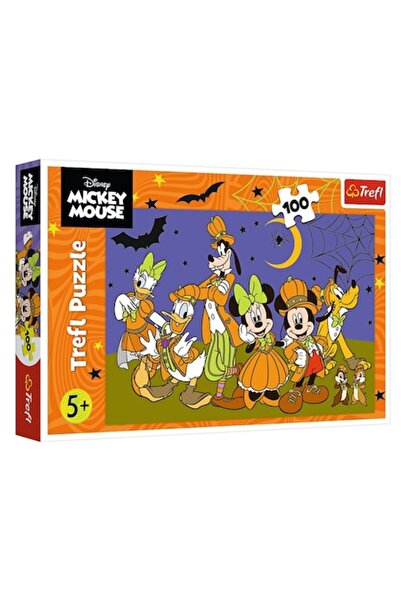 OEM Puzzle Halloween Mickey with Friends (100 Pieces) - Trefl