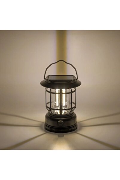 OEM Lanternă solară reîncărcabilă USB 1200mAh Ø9.5x14.5cm