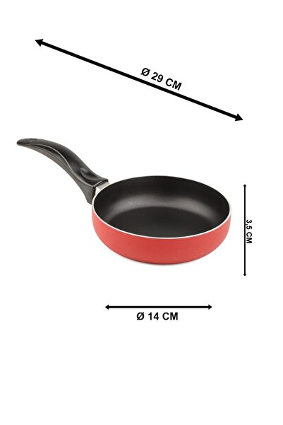 Doremcy 3-Piece 14 cm Teflon Mini Sauce Pan – Non-Stick, Practical, Colorful