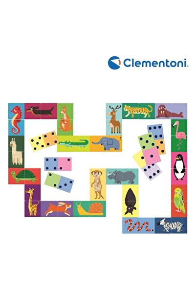 OEM Domino Game Agerino Animals & Numbers - Clemetoni