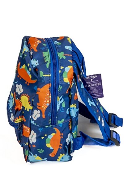 Strigo Ghiozdan gradinita albastru 23x20 cm PL012