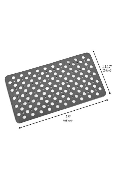 ALBBEK 2 Pieces Shower Cabin Bathtub Mat with Suction Cups Anti-Slip for Bath and Shower 33X66 cm A-141