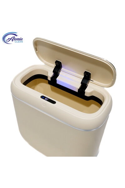 Atomic Clean Sensor trash can SH-8661, Cream, 14 L