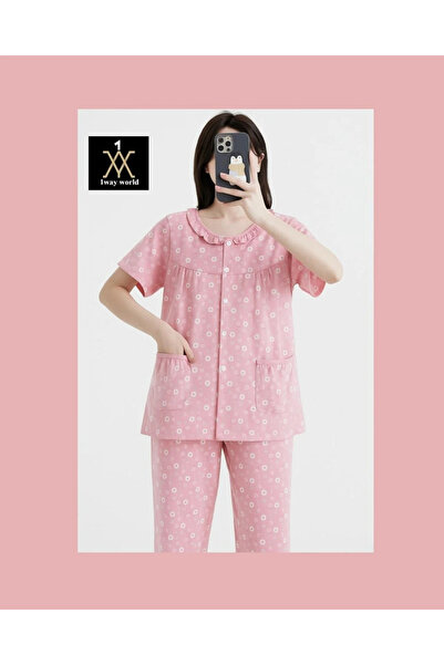 1way "بيجاما واسعة بتصميم أنيق ومريح"