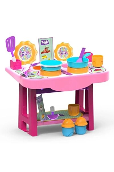 SHOPIENS Roz Fuchsia Toy Stove with 14 Accessories