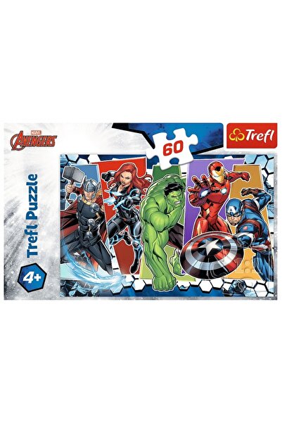Other TREFL PUZZLE 4+ PUZZLE FOR CHILDREN INVINCIBLE AVENGERS MARVEL 60 pcs