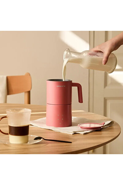 Create Spumator de lapte Studio Pro, CREATE, 620 ml, teracotă