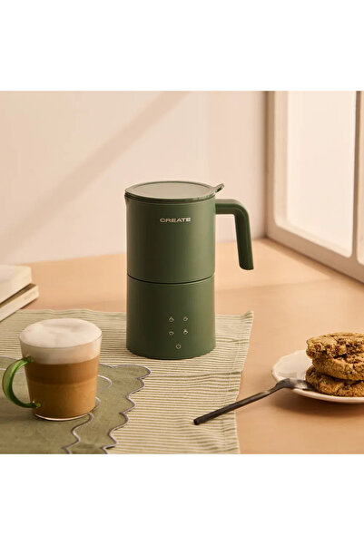 Create Spumator de lapte Studio Pro, CREATE, 620 ml, salvie