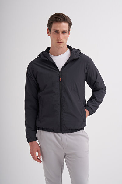 Cazador Basic Crinkle Fabric Spring Regular Fit Coat