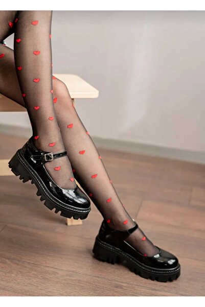 caraxes Sneakers Single Strap Patent Leather Shoes