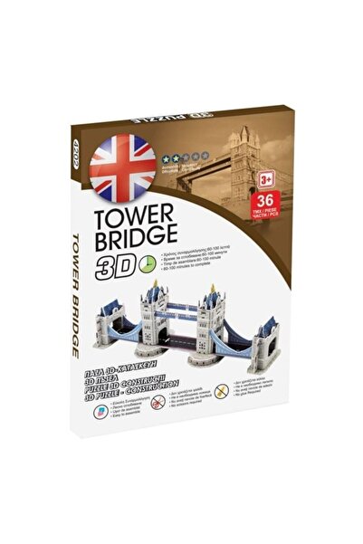 OEM 3D Puzzle - London Bridge, 36 pieces