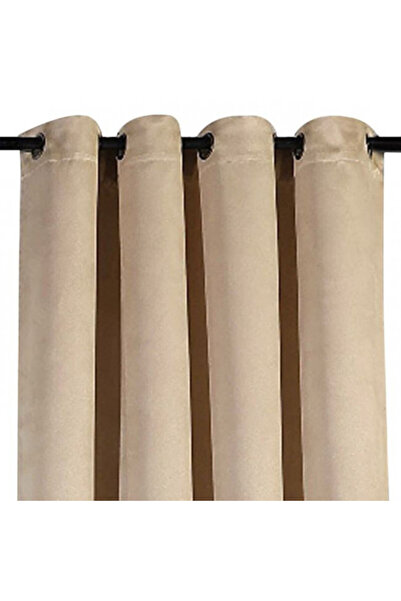 OEM Decorative blackout curtain, size 140 x 260 cm, Beige