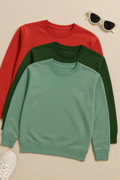 COMBİNE MİCHAİL Мъжка трикомпонентна блуза с дълги ръкави и свободна кройка