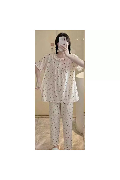 1way "بيجاما منزلية واسعة بتصميم أنيق ومريح"