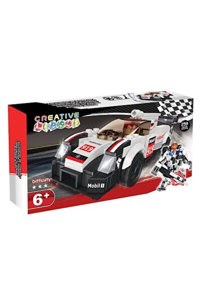 OEM Building Blocks Racing Car - 2in1 Robot with 1 Figure (259 Pieces)