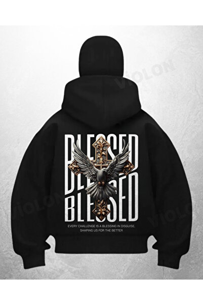 Violon Ζακέτα με μάσκα χιονιού Blesed με τύπωμα Black Samurai