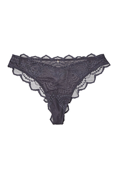 ESOTIQ Chiloți tanga din dantelă pentru femei, cu design floral, drăguți și romantici | Song