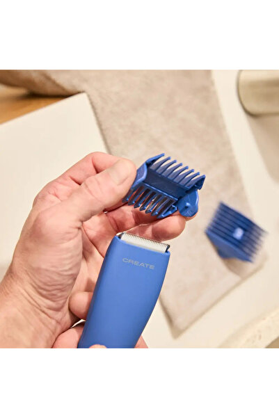 Create Aparat de ras și de tuns fără fir, CREATE, Barber Studio, albastru