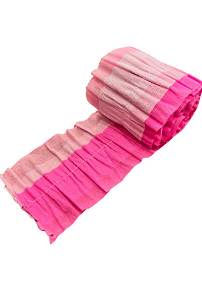 kidspartim Διακοσμητικό Στολίδι Πελούρ Ροζ Χρώμα 7cmx3 Μέτρα