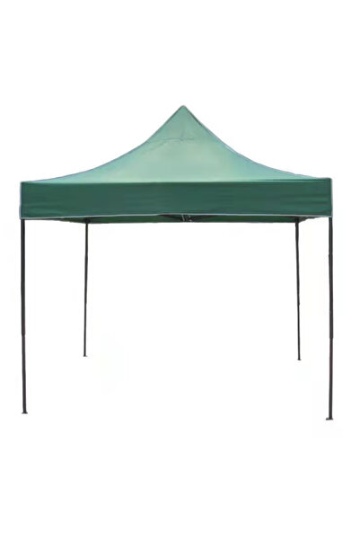 Depox Cort pliabil tip pavilion, 3x3 m, cadru metalic cu pânză impermeabilă p...