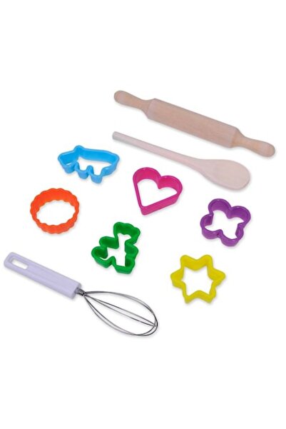 OEM Set Ustensile de Bucatarie pentru Copii, 9 Piese, Joaca Interactiva de Gatit, Fete si Baieti +3 Ani