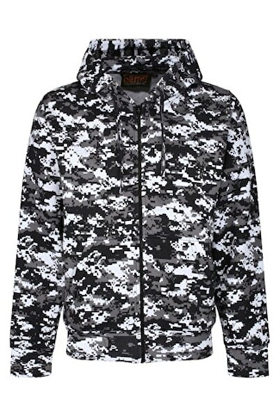 Game - Camouflage Hoodie, Digital Urban, Size M