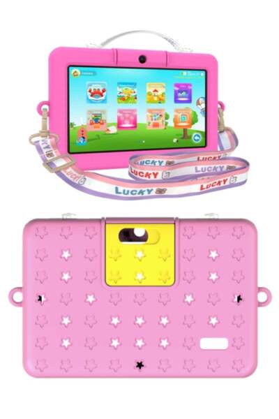 OTEETO تابلت تاب 5 ترافل ميت للأطفال، 7 بوصة، أندرويد 13، تابلت تعليمي للأطفال مع واي فاي، 4 جيجابايت رام، 128 جيجابايت