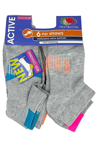 Fruit of the loom Чорапи No Shows, 6-пакет (L)