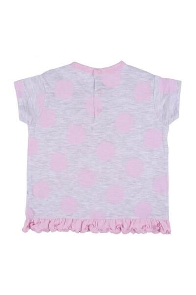 Disney Minnie Mouse Girls' Pajama Set, Short Sleeve, Age 18 Months, 86cm, Gray/Pink