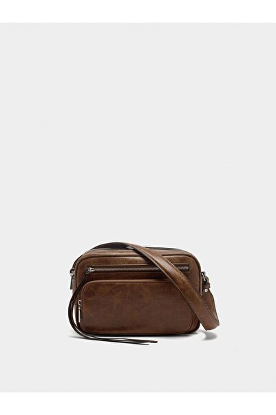 PARFOIS Eskitme Efektli Çapraz Askılı Çanta