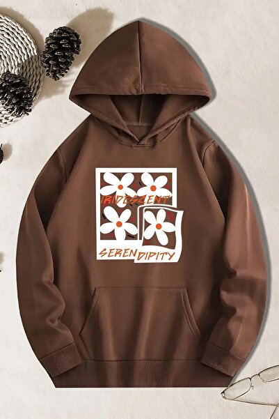 trendypassion Φούτερ Iridescent Serendipity με τύπωμα oversized