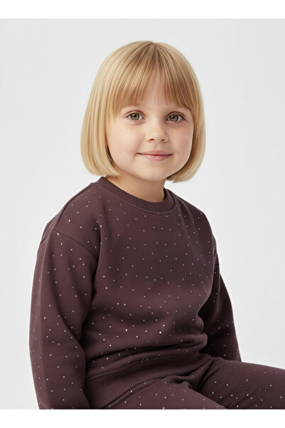 My Hanne Parlak Taşlı Kız Çocuk Takım 20459