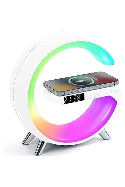 OEM Lampă inteligentă LED RGB cu difuzor Bluetooth, încărcare wireless și cea...