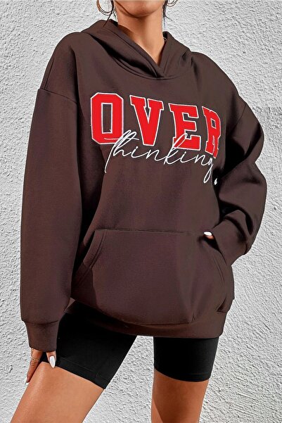 trendypassion Unisex Overthinking Printed Sweatshirt