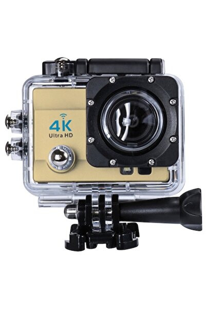 SportCam Q3H 4K ULTRA HD GOLD action sports video camera, WIFI, with accessories included, underwater 30m