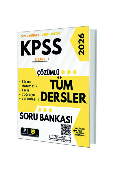 tasarı eğitim yayınları KPSS LİSANS TÜM DERSLER ÇÖZÜMLÜ SORU BANKASI