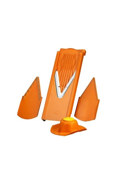 ABS Grater for fruits and vegetables, V, Orange