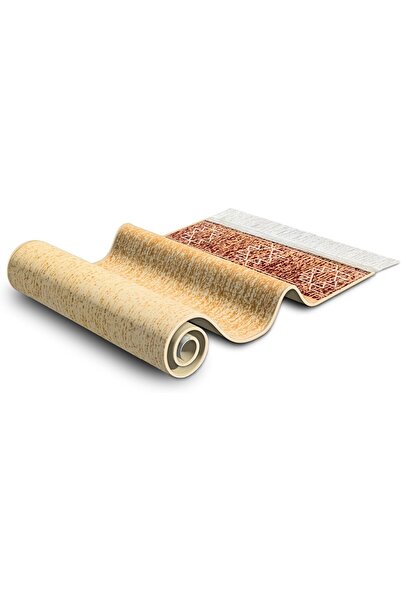 Segadty Sohan Luxury Prayer Rug, Non-Slip Super Soft, Comfortable for Daily Use, Elegant Beige Desig