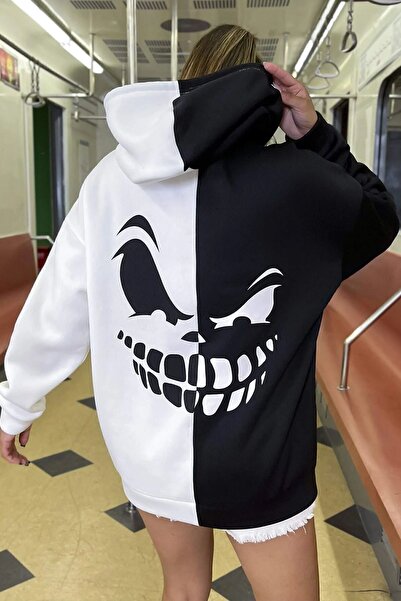 trendypassion Unisex Face Printed Sweatshirt