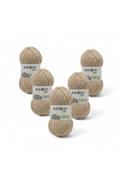 LaVita Yarn Bamboo Life Νήμα Πλεξίματος στο χέρι 50% Μπαμπού 50% Ακρυλικό 500...