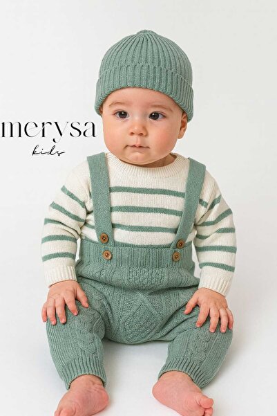 Merysa KAZAKLI BERELİ ERKEK BEBEK TULUM TAKIM