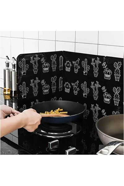 OEM Protecție anti-stropire pentru aragaz din aluminiu 84 x 32,5 cm