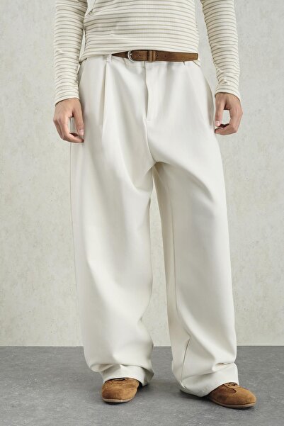 GIESTO Plied Classic Beige Pants