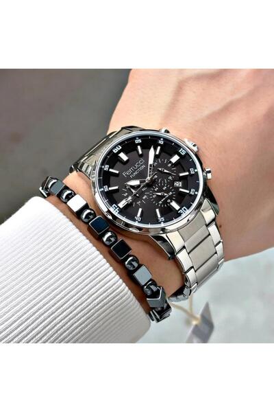 Ferrucci Fcf 0525 03274m.02 64073 Men's Functional Metal Wristwatch