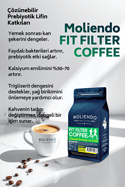 Moliendo Finest Coffee Fit Filtre Kahve (Öğütülmüş Filtre Kahve) 250 g