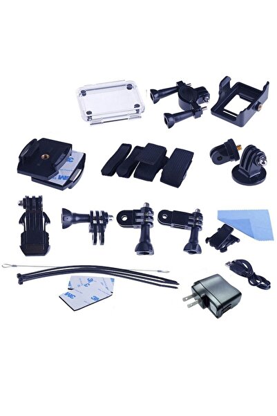 SportCam Q3H 4K ULTRA HD GOLD action sports video camera, WIFI, with accessories included, underwater 30m