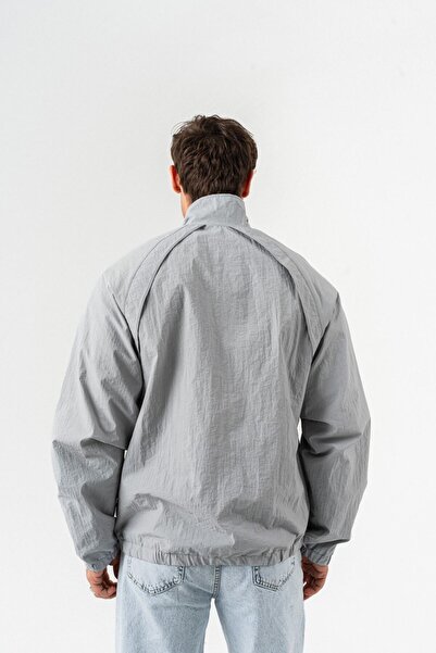 go gang own Driftwood Paraşüt Kumaş Fermuarlı Rüzgarlık Mont