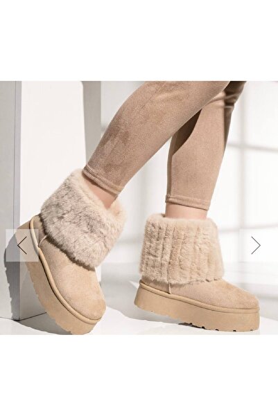 GLAMSI UG women's ankle boots with platform and fur interior - comfort and warmth