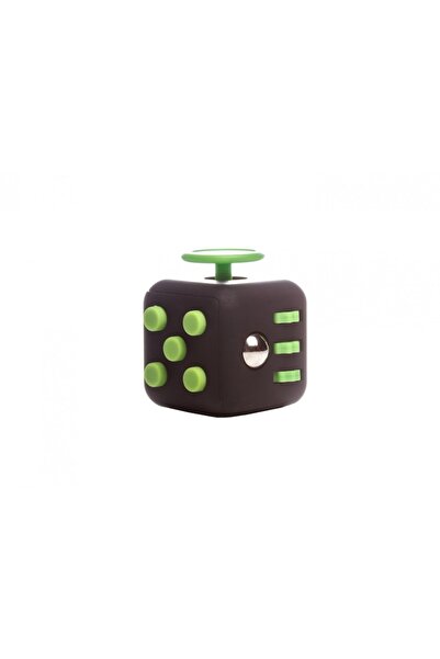 Fidget Set antistress toys: Cube black-green and Spinner