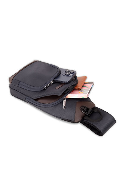 Lavie Sport Atmos cheststrap sling Crossbody (C.Blue/Choco)